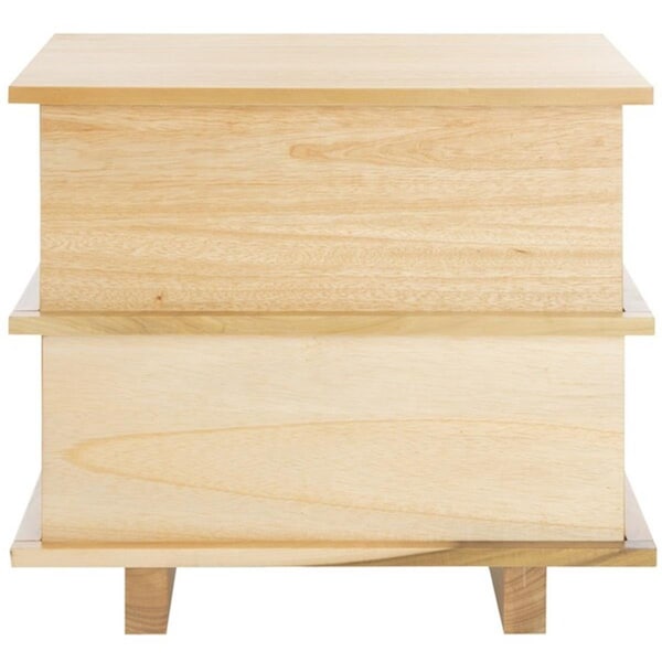 Safavieh Rodney 2 Drawer Nightstand, Natural NST9204B - main